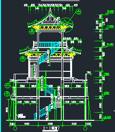 某地古代城楼建筑施工图 （含设计说明）-图二