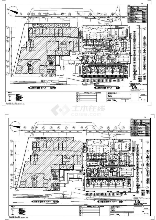 日本某精神神经中心医院电气图纸，含设计说明-图一