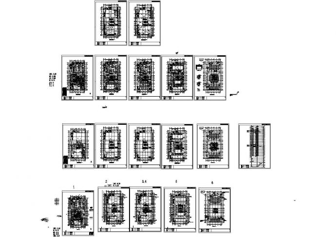 【青岛】某综合楼空调全套通风设计施工CAD图纸_图1