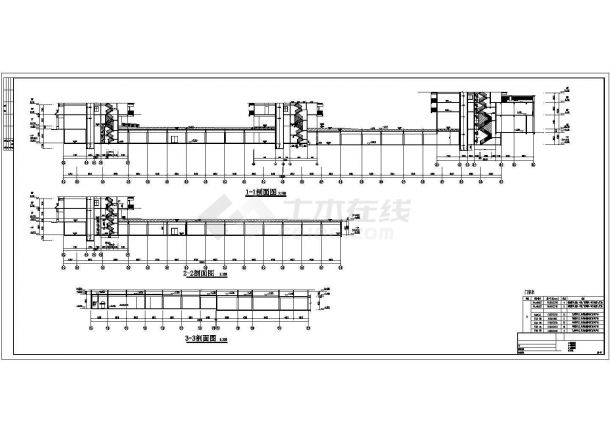 南宁市某小区大型地下室及人防建筑设计施工图-图一