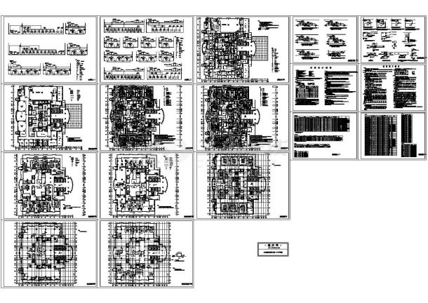 某医院手术室空调通风系统设计cad施工图（含设计说明）-图一