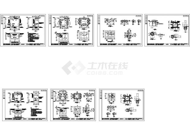 顶管工程施工全套施工图纸-图一