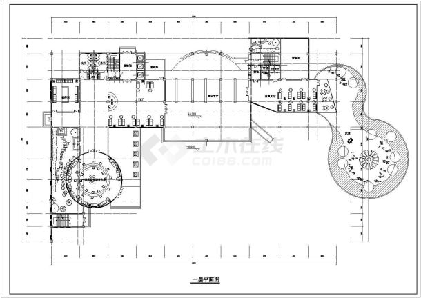 某地区地上十六层框架剪力墙结构高层办公楼建筑设计方案图-图二