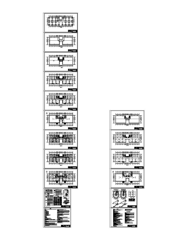 某厂房建筑施工设计图_图1