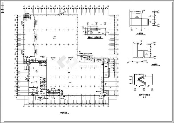 某轻钢厂房建筑施工图（含设计说明）-图二