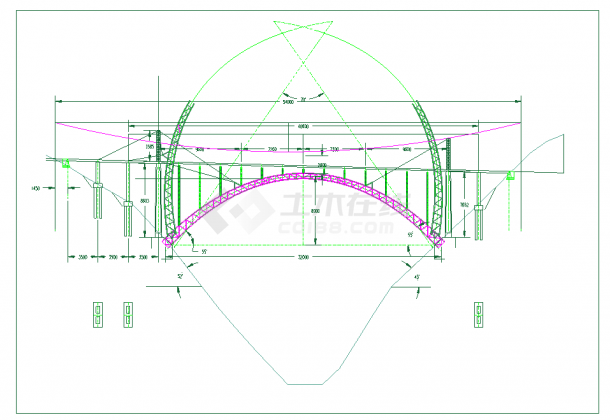 八宝特大桥施工流程图-图二