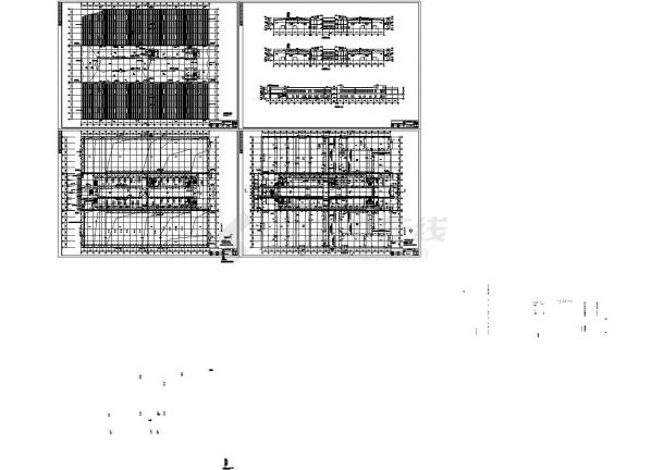 某16276.28平方米生产基地厂房设计cad建施图（大院设计）-图一