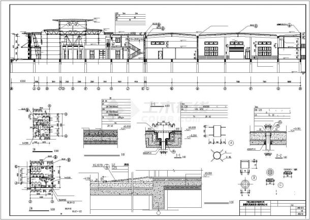 比较通用的汽车展厅建筑设计图（共9张）-图二