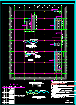 一套比较详细的某带夹层门式刚架厂房建筑及结构施工图-图二