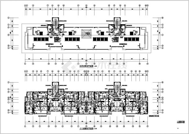 某地18层高层住宅电气设计施工图纸-图二