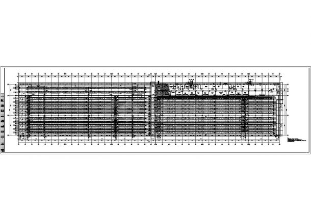 一套地铁站运用库建筑结构设计施工图纸-图一