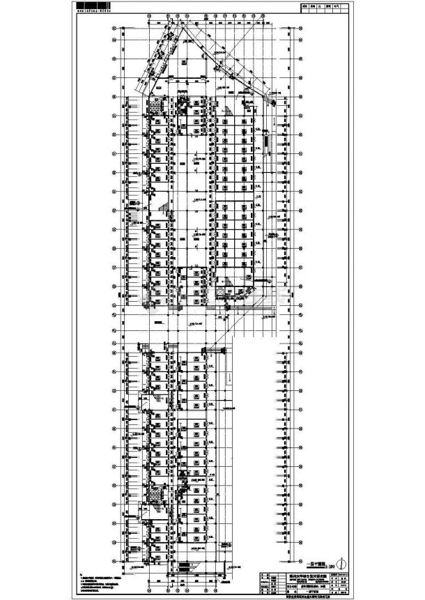 信阳国际茶城2#,3#楼工程全套建筑施工图-图二