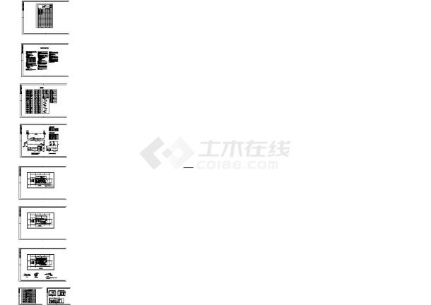 上海某厂冰蓄冷中央空调机房图（蓄冰乙二醇）-图一