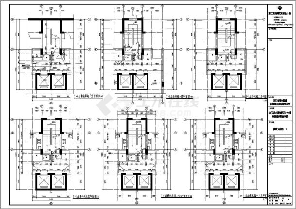 十二层框剪结构多层住宅楼建筑结构施工图-图二