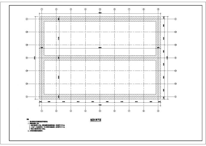 门式钢架轻型房屋钢结构厂房施工设计图纸_图1