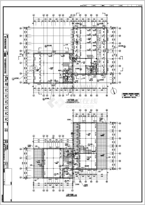 宁波市莲桥街工程子项44#小沙泥街民宅建筑施工图-图二