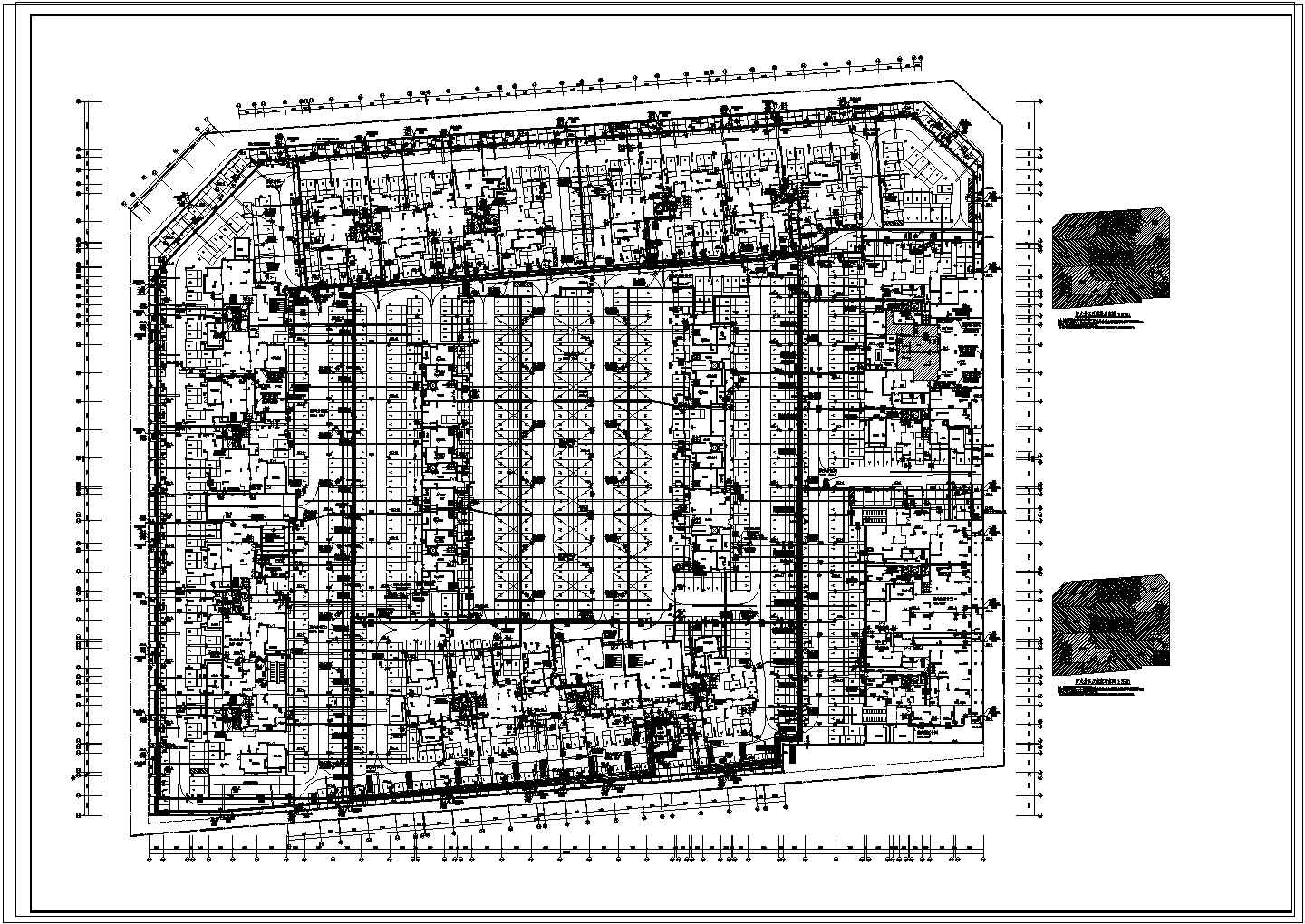 某住宅小区大型地库水专业设计施工图（含设计说明）