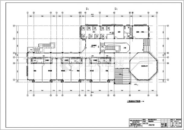 某地二层幼儿园建筑给排水工程设计施工图-图二