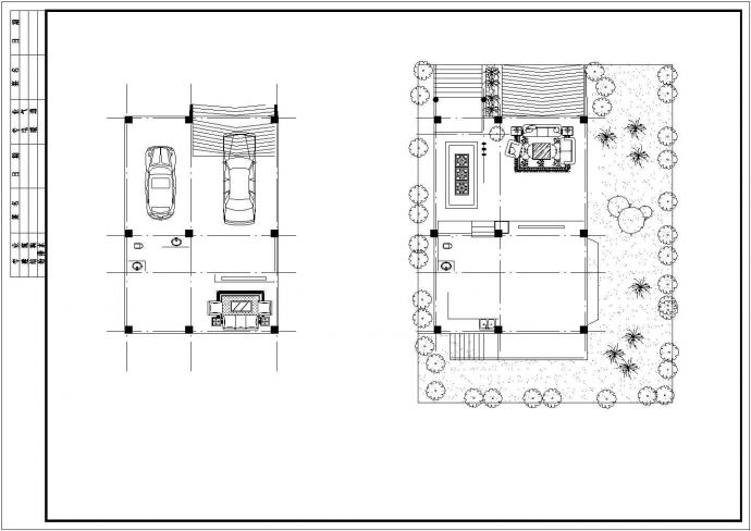 比较简单的多层别墅装修设计图（含效果图）_图1