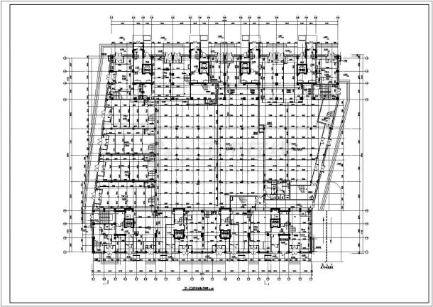 某16层建筑给排水消防平面图和给水排水消防系统图-图二