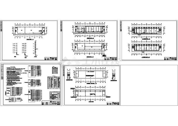 六层公寓宿舍楼电气设计CAD方案-图一