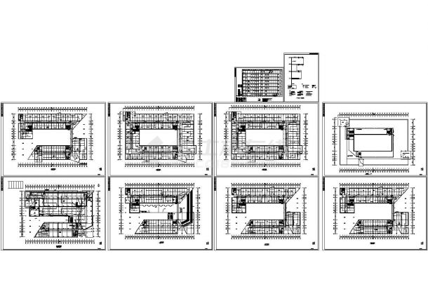  Fire alarm construction drawing of university comprehensive experimental building - Figure 1