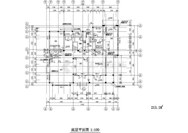 某地七里香溪X3别墅建筑图（含设计说明）-图一