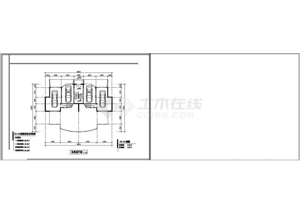 某汇景台别墅建筑方案设计图（共12张）-图一