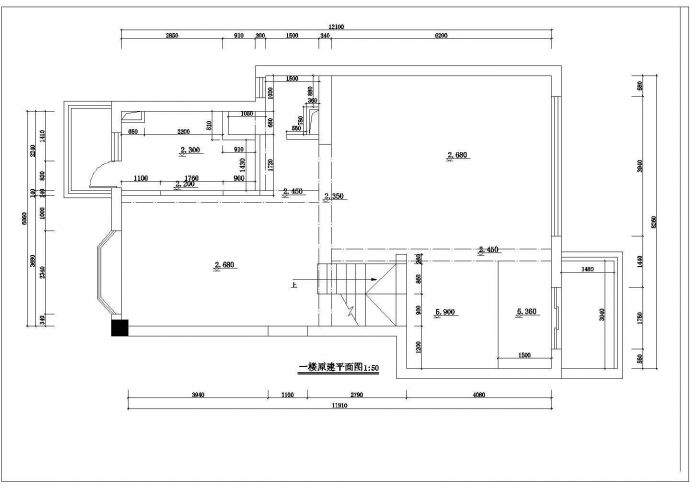 某三层现代别墅装修全套设计施工图_图1