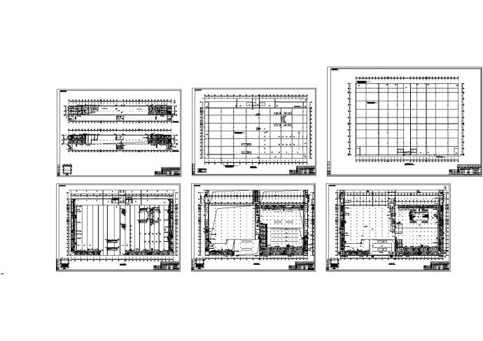 三层宿舍设计施工CAD照明图纸_图1