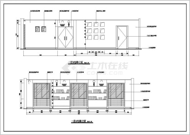  A set of large Songlingju restaurant decoration design CAD drawings - Figure 1