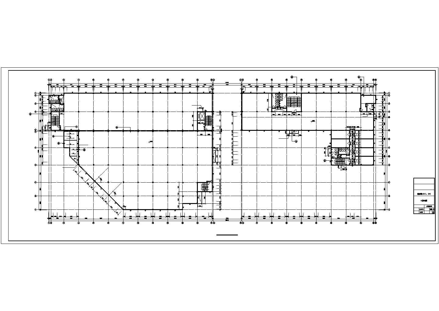 比较详细实用的厂房建筑CAD施工图
