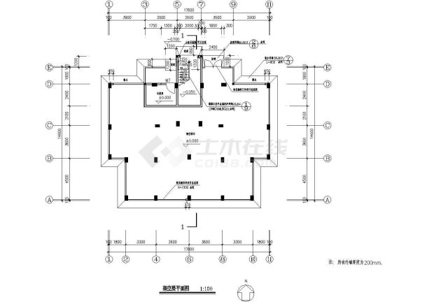 某地大型高层住宅建筑图纸（全集）-图一