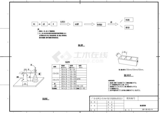 10K-RZJ人工挖孔桩基础设计图-图二