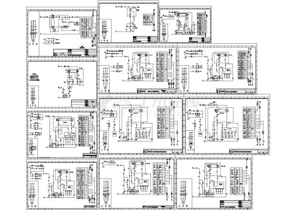 各种电机控制CAD原理图-图一