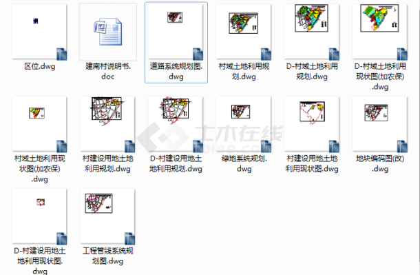 某省会城市内村建设规划设计图纸（全套）-图一