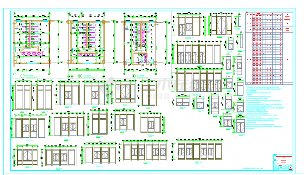 某地建筑项目办公楼建筑CAD图纸-图二