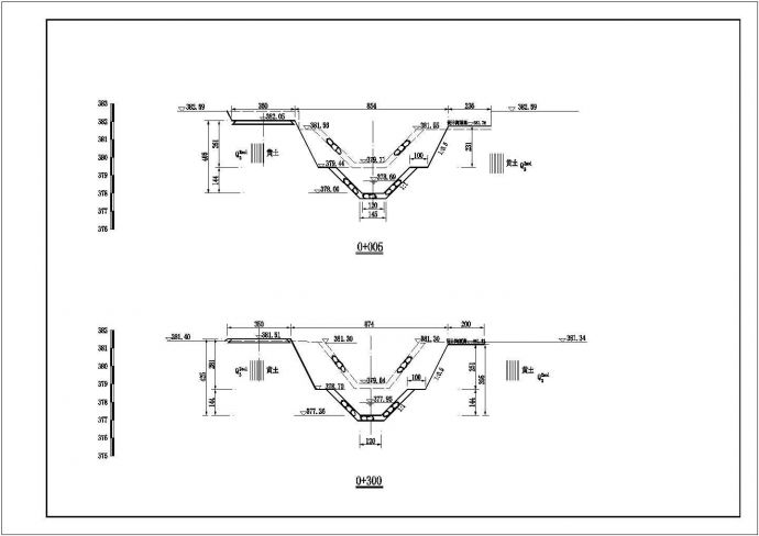 河道横断面设计(使用于初步设计阶段）_图1