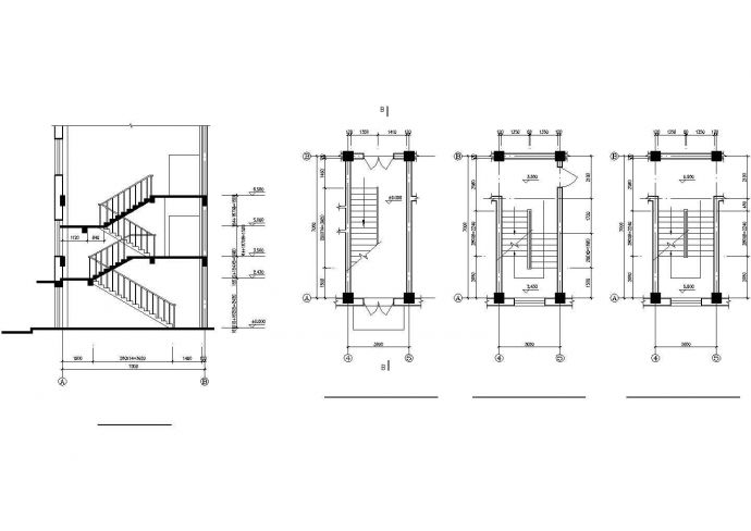 某地大型肥料厂厂房建筑设计图（共17张）_图1