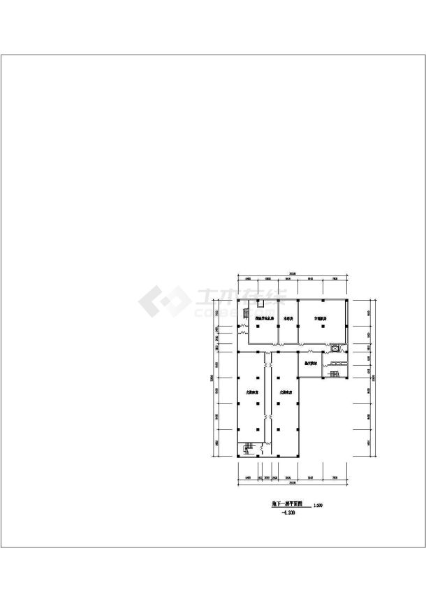 比较受欢迎的商场建筑图纸（全套）-图二