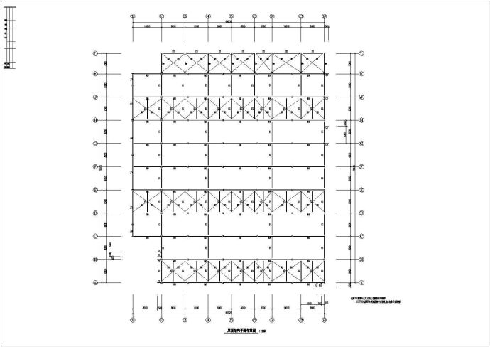某地单层钢结构节点详图图纸全套带总说明_图1