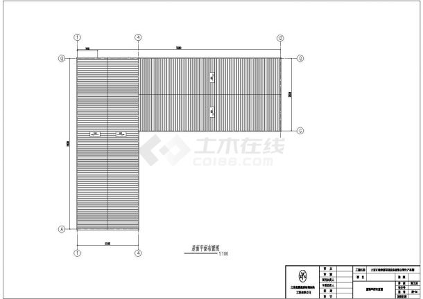 北京某家具厂单层钢结构厂房建筑和结构施工图-图二