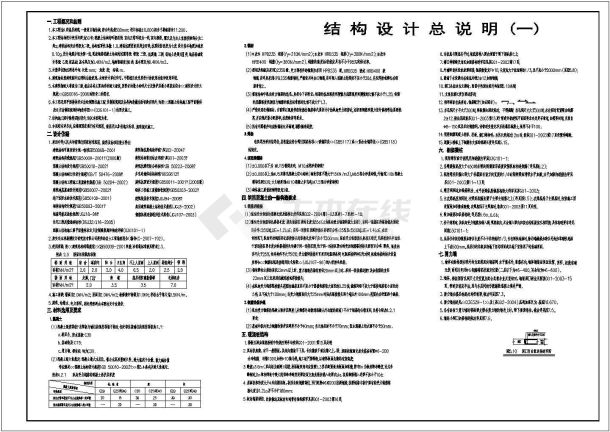 江苏某小区11+1小高层住宅楼剪力墙结构全套施工图-图一