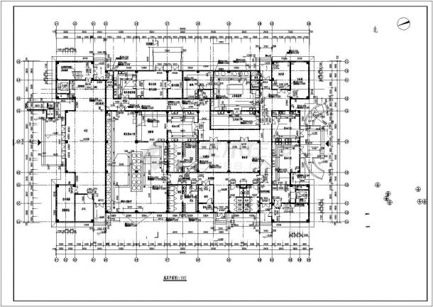 某地大型营养食堂建筑设计图（共11张）-图二