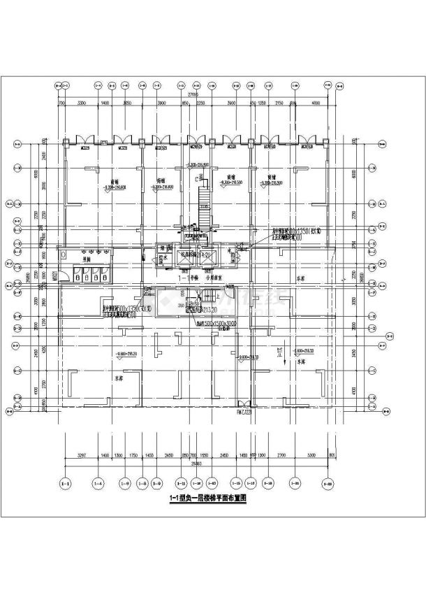 某小区二十八层框架结构给排水、消防工程施工图-图一