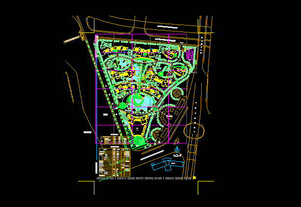 几份高层住宅楼小区规划设计方案图纸_图1