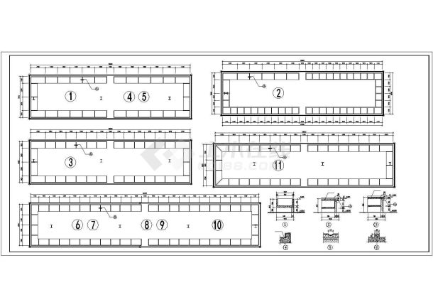 某地大型农贸市场建筑施工图（共13张）-图二