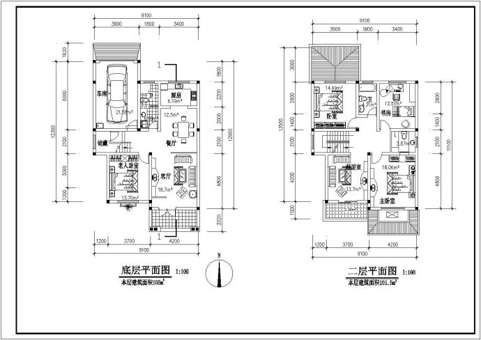 某地教育建筑设计研究院建筑cad图纸_图1