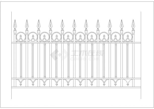 收集的各种形式的铁艺栏杆样式图库-图二
