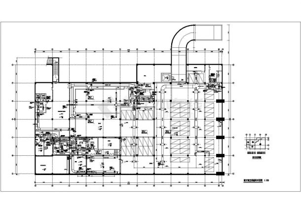 某市五层综合楼空调通风设计施工图-图二